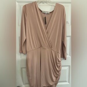Lovers + Friends Blush V-Neck Dress
